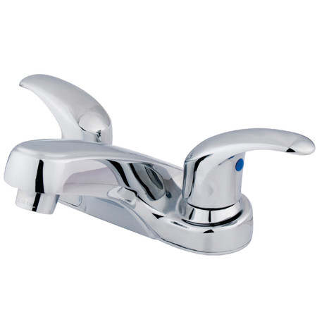 KINGSTON BRASS 4" Centerset Bathroom Faucet, Chrome KB6251LP